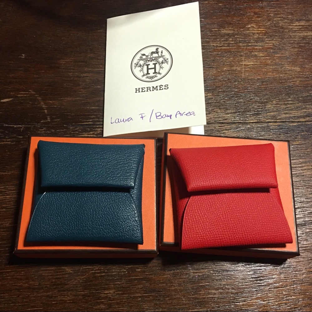 SOLD💕Hermes Vert Bosphere Bastia in chèvre mysore leather